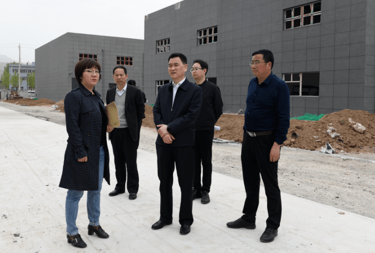 宝鸡高新区党工委书记,管委会主任李峰科赴项目建设现