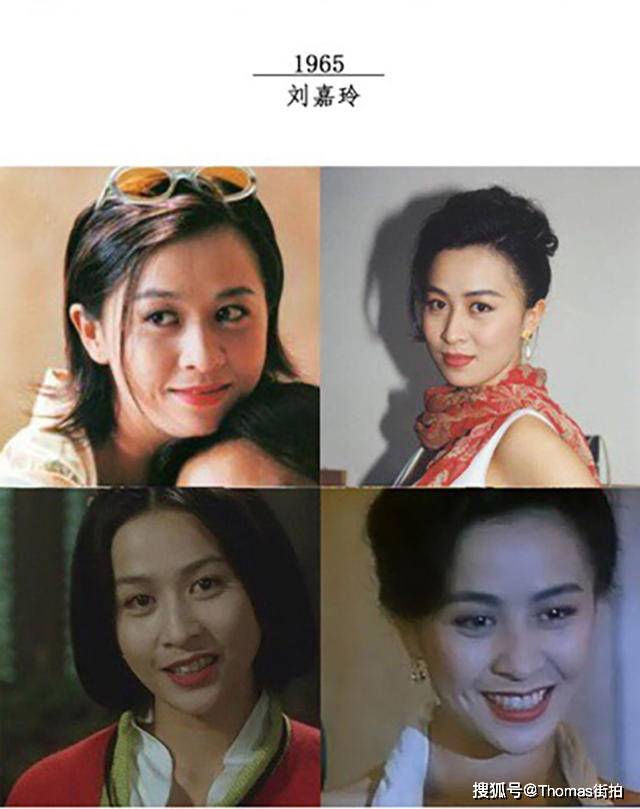 10位生于60年代的女星,无美颜和瘦脸滤镜的时光美人,带起港风妆