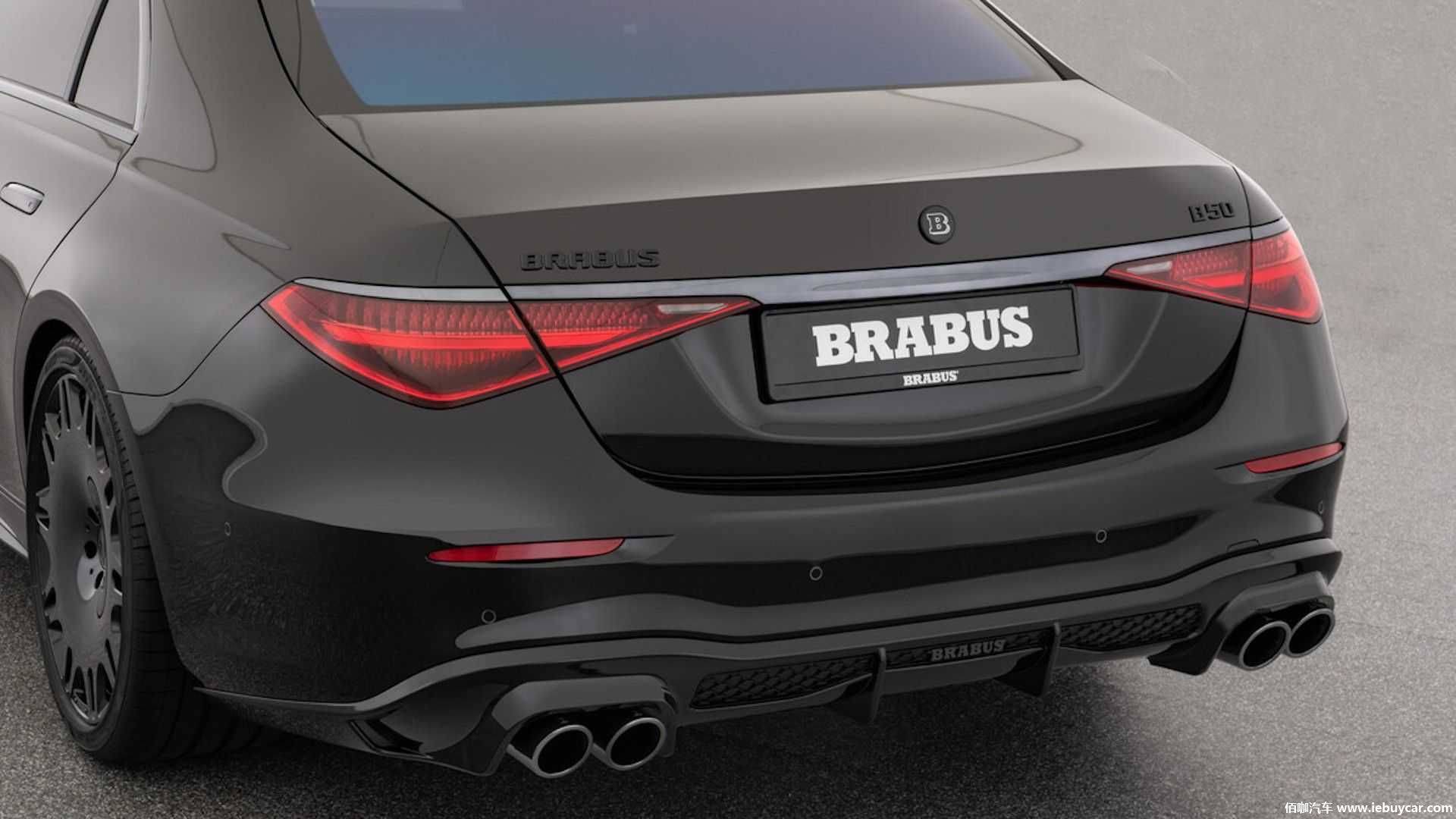 黑武士巴博斯brabus推出b50改装轿车官图发布内外全面定制升级