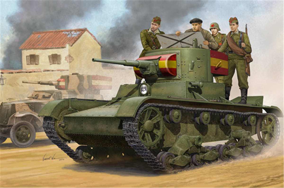 二战前苏联的主力坦克"小脆皮"——t-26轻型坦克