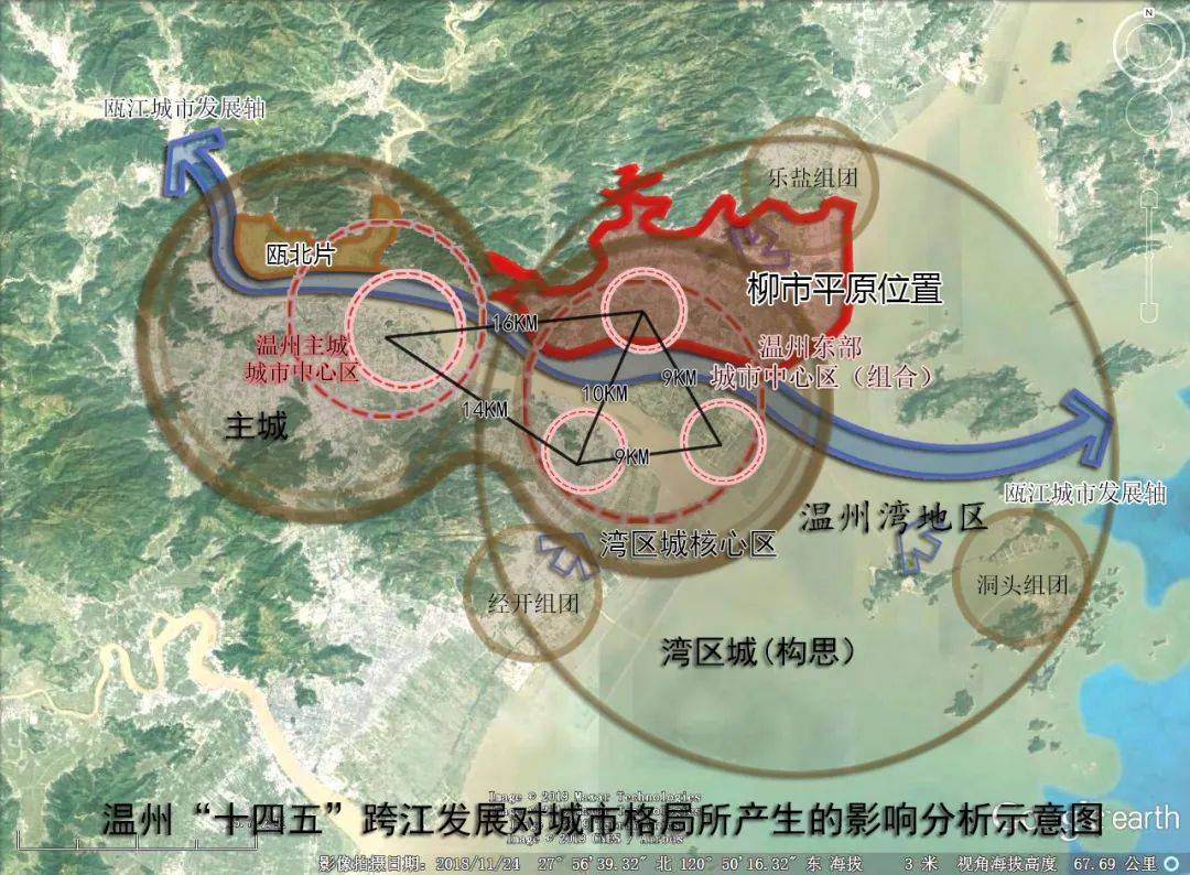 温州该跨江还是该环山发展?终极方案或许是这样的!