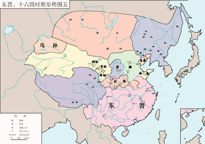 原创北伐我们都知道,但是中国最早的北伐竟在东晋