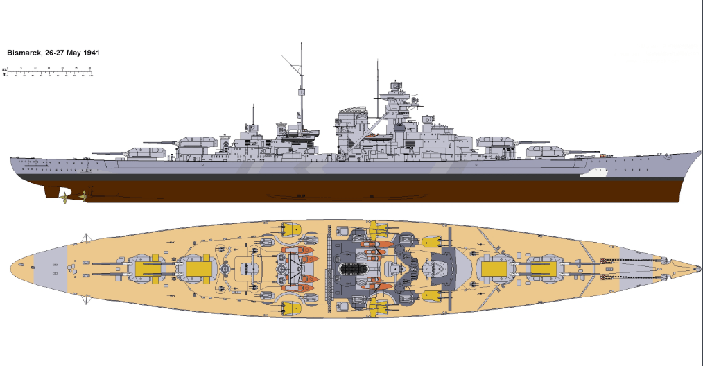首战即终战,二战德军造舰史上的杰作,俾斯麦号力抗英军海空舰队