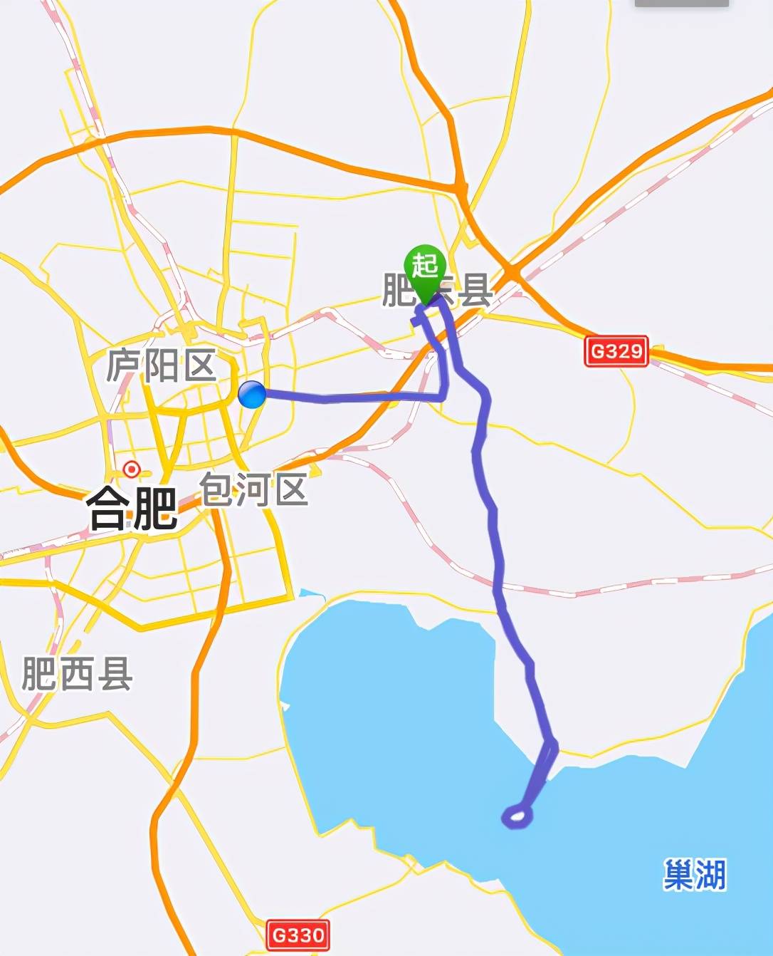 天能与新日强强联合,跨市联动,从肥东到巢湖,自撮镇路一路向南,依次