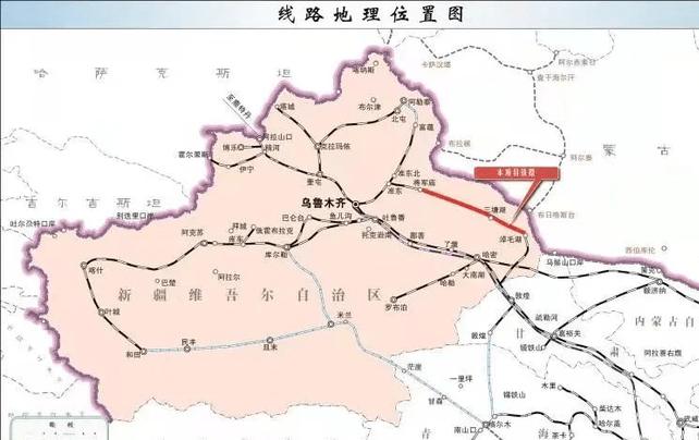 【e投在线】新疆铁路疆内"四个环",出疆三条大通道,布局成形!