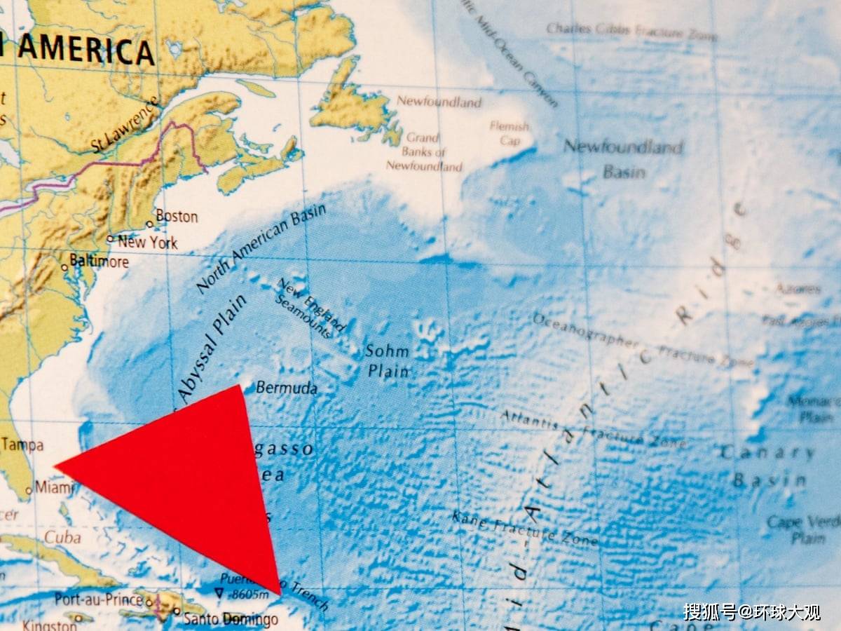 百慕大三角地理位置