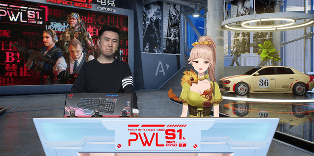 csgo古堡龙姬首次登台解说pwl专业程度堪比马西西快转行