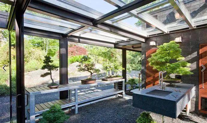远泰一个装配式钢结构阳光房美了整个花园