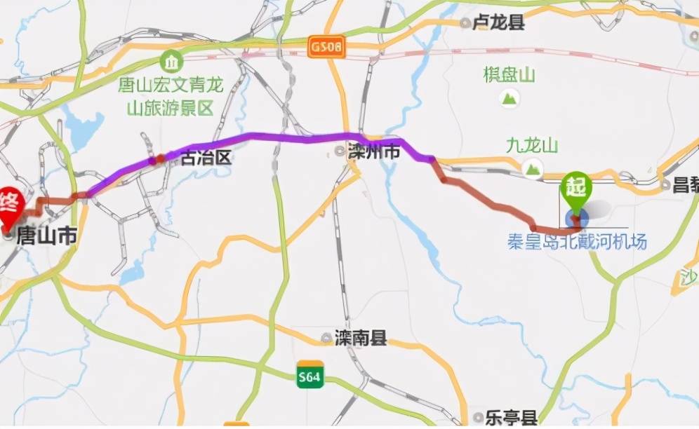 它就是唐秦高速公路,近年来河北发展大家还是有目共睹的,在京津冀