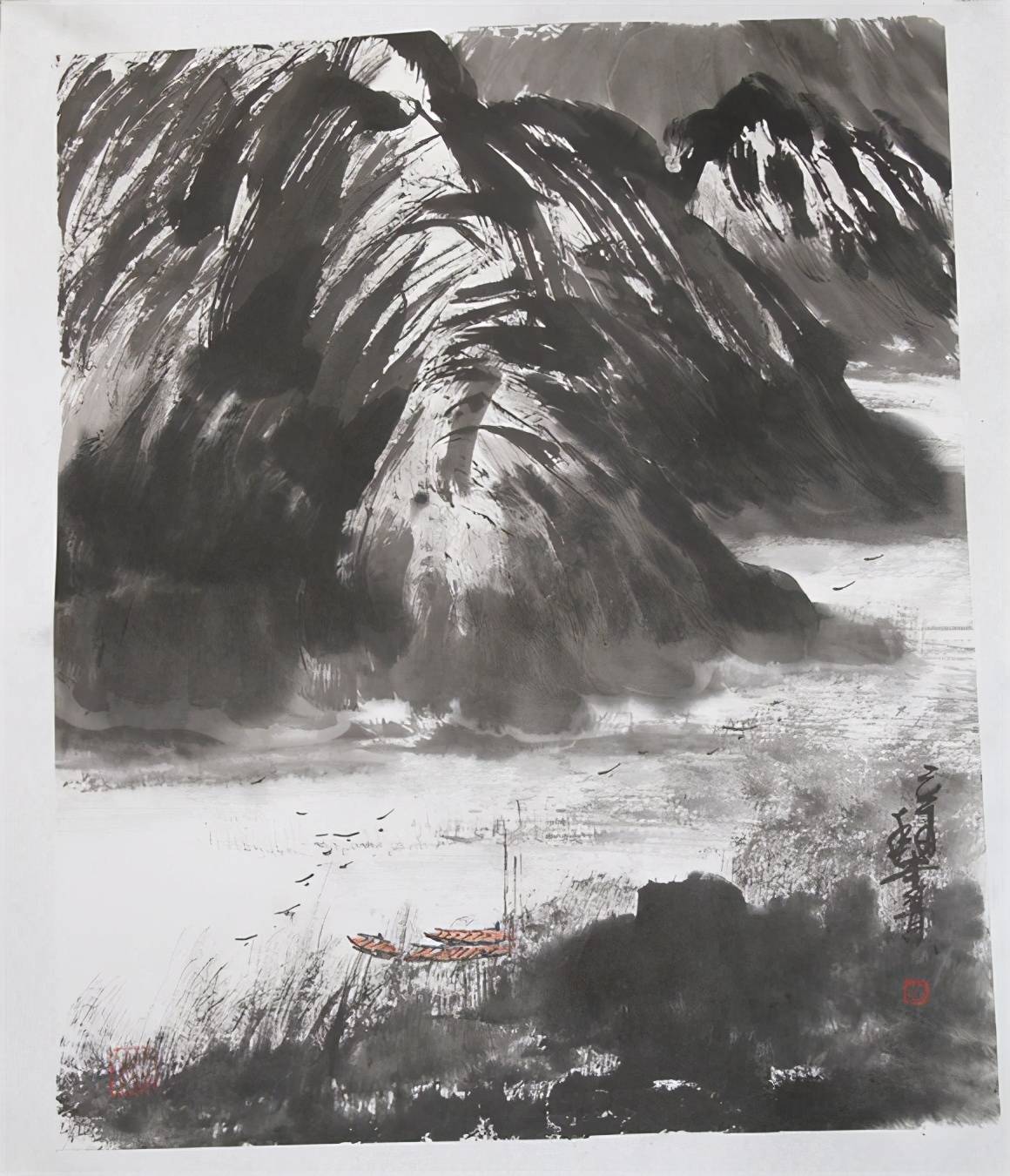 画家李贵作品气韵生动意境悠远回味无穷