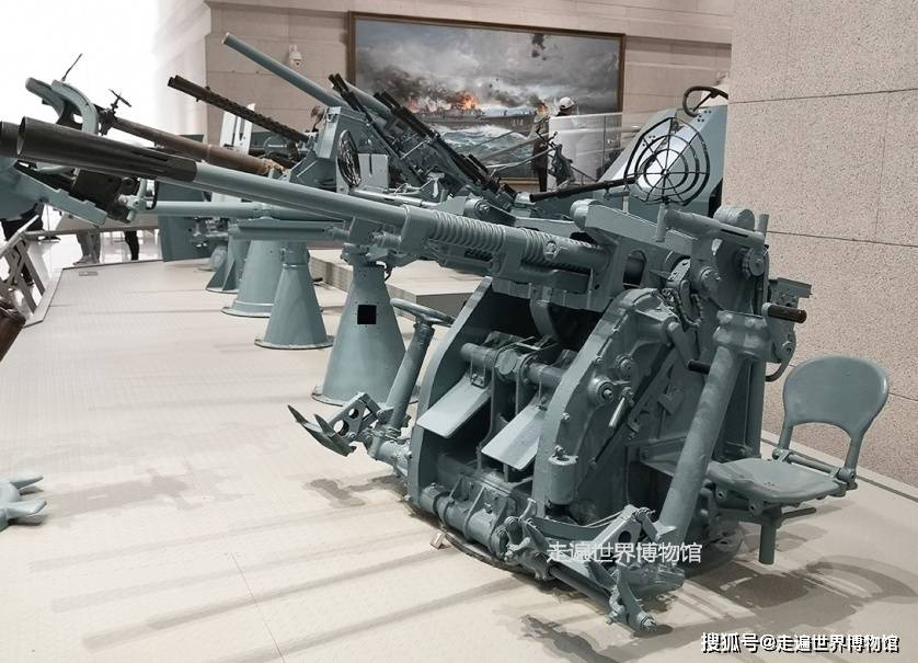 军事博物馆看展:中外海军武器装备,各式舰炮水雷令人大开眼界