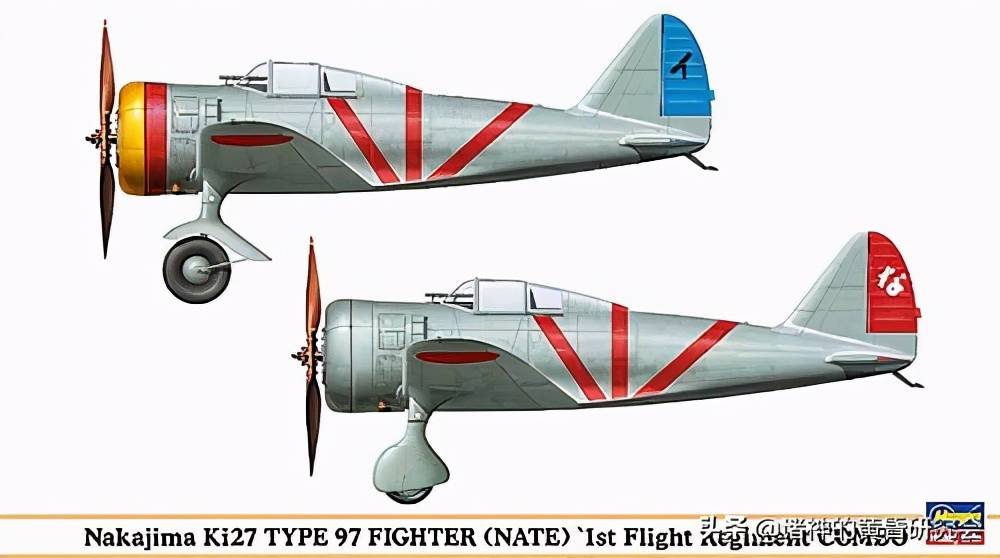 原创彩绘中的战争(50)- 诺门罕事变中的中岛九七式战斗机