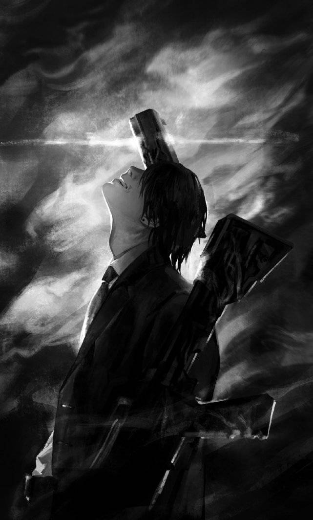 原创西装领带下的冷酷,电锯人的独特魅力,抱歉了,玛奇玛小姐