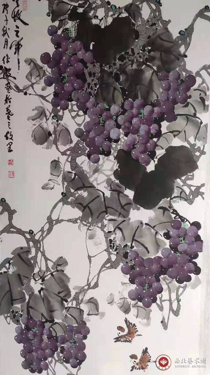 实力派画家张俊波花鸟画赏析