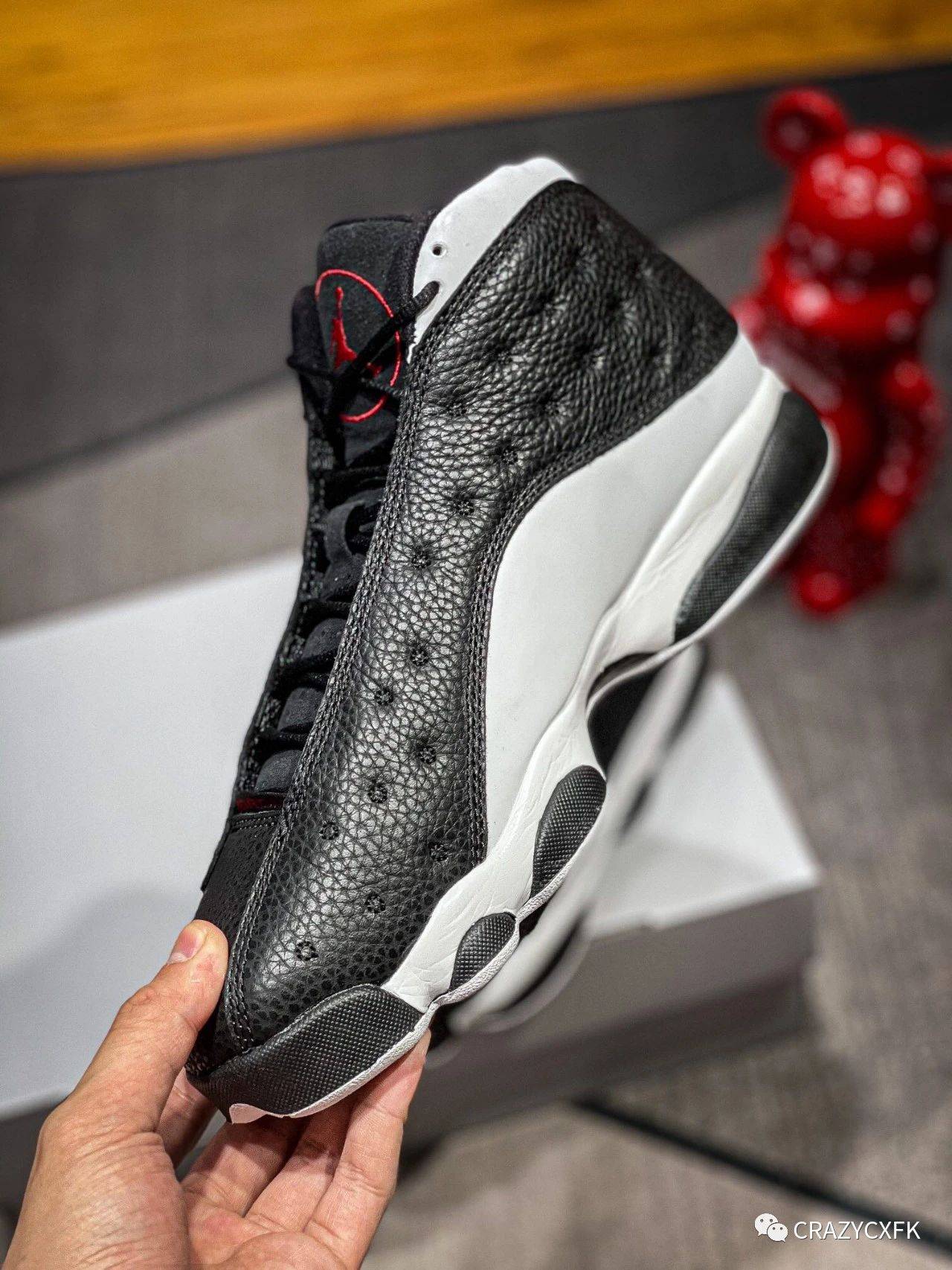 aj13 乔丹 反转熊猫 爱与尊重 air jordan 13 reverse he got game