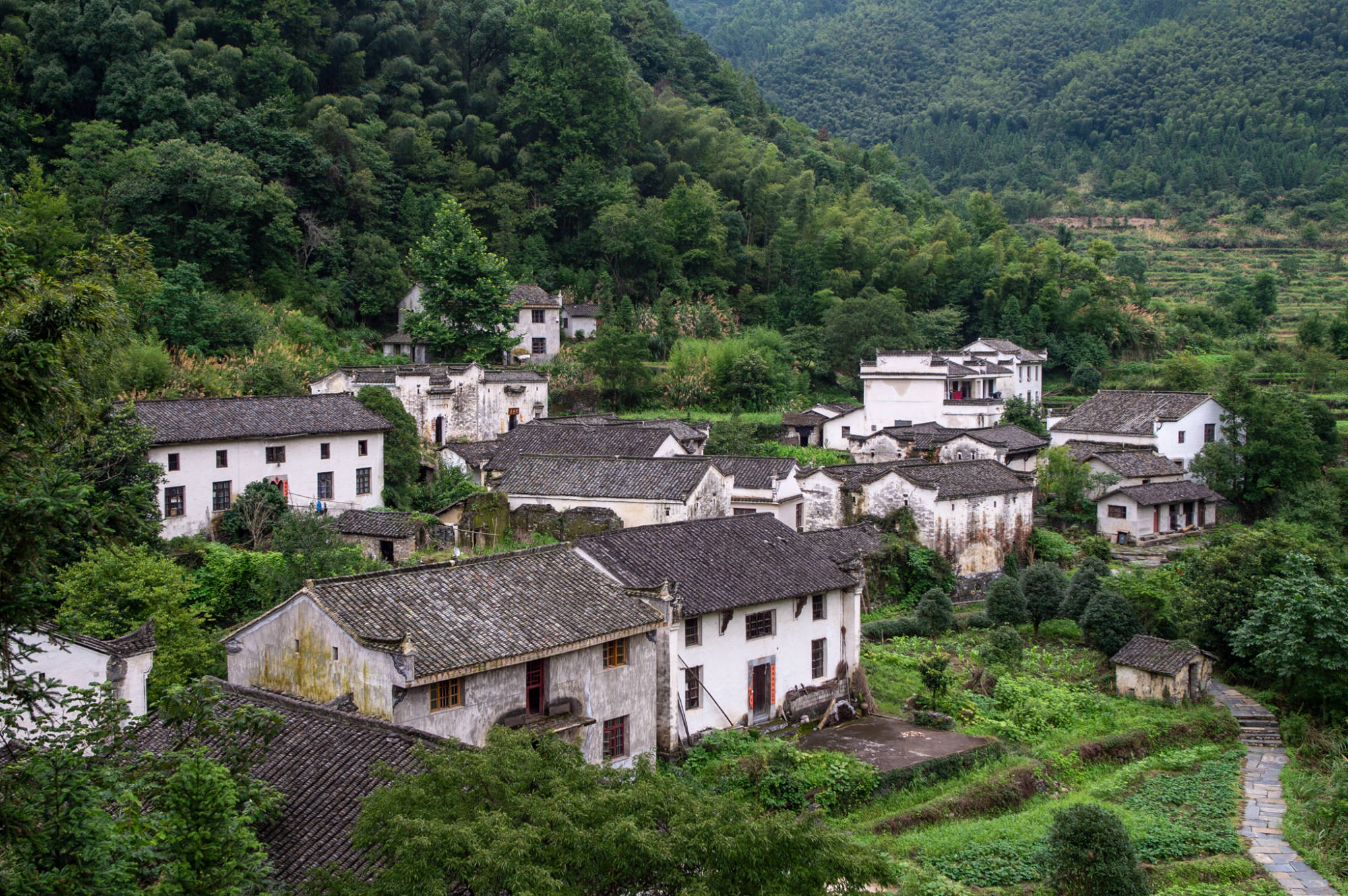 原创安徽被遗忘的古村落藏在石台县大山中美景不输世外桃源