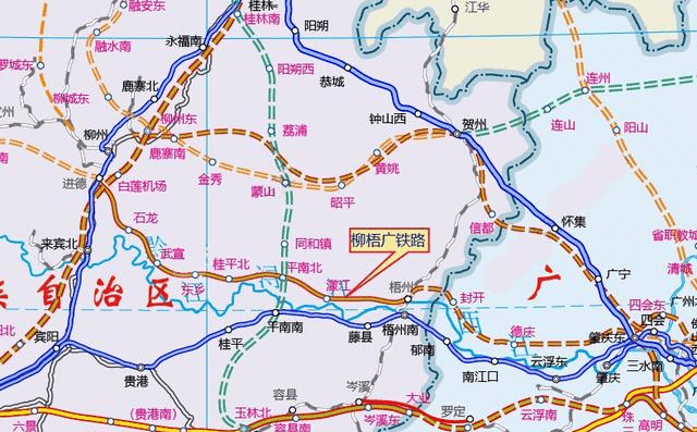 柳州到广州铁路开工 基本与南广高铁平行 是否重复建设争议不断