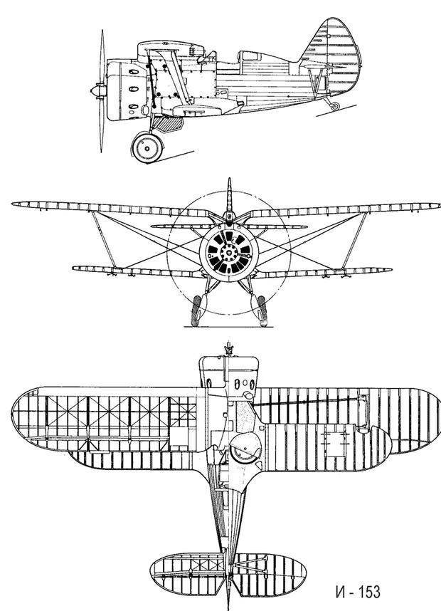 原创能与bf109对抗的双翼战斗机苏联的伊153战斗机