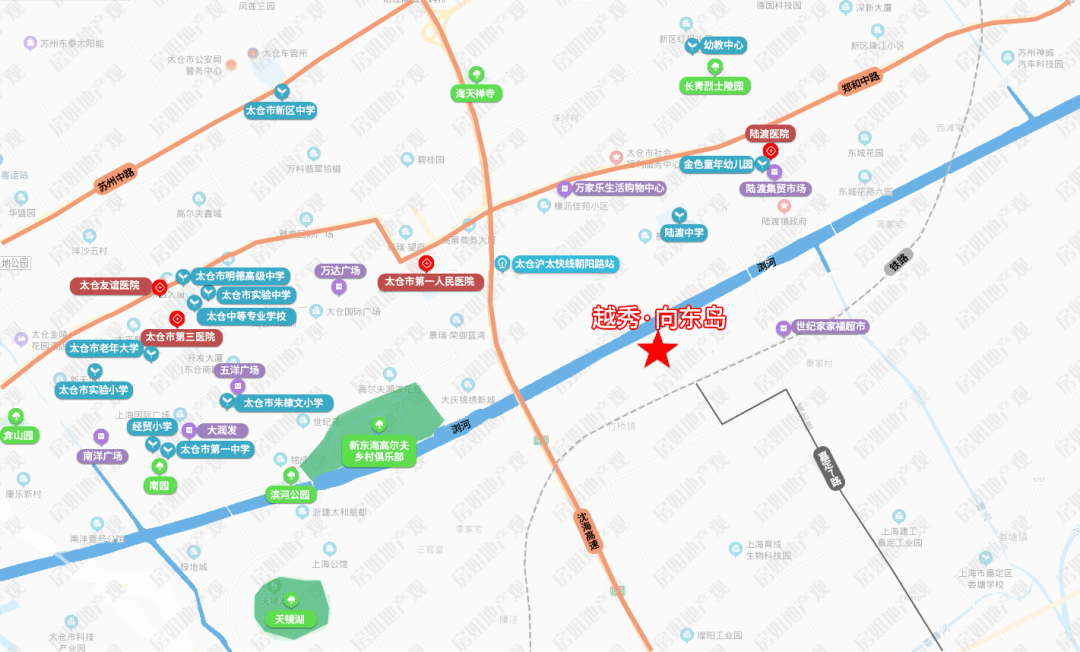 太仓「越秀向东岛」最具有升值潜力的住宅房!