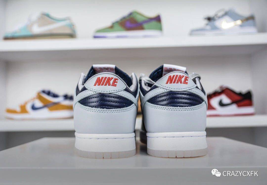 耐克灰蓝海军nikesbdunklowcollegenavy影子板鞋评测