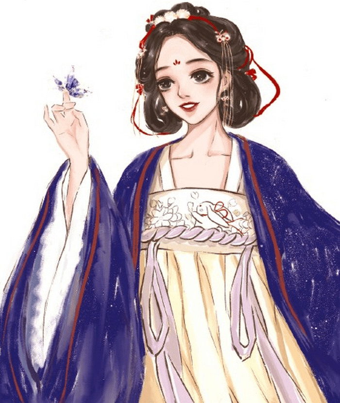 原创当迪士尼公主穿上古装,木兰英姿飒爽,贝儿化身才女