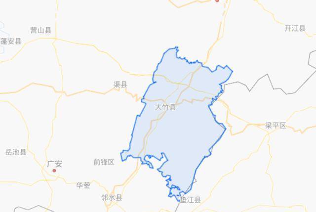 四川省一个县,人口超110万,建县历史超1300年!_大竹县