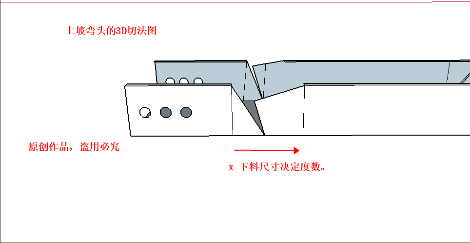 上坡弯头制作以及计算公式目前电建施工中所使用的电缆桥架弯头一般是