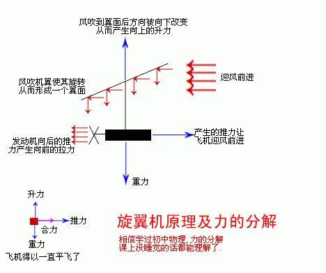 直升机旋翼和螺旋桨飞机的螺旋桨有什么异同?