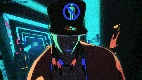 涂鸦(graffiti或writing), 打碟(dj), 说唱(mc)这些同时代产生的黑人