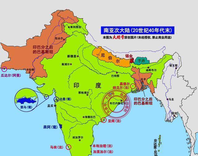 原创图说瓜达尔原是阿曼飞地1958年巴基斯坦花费300万英镑购得
