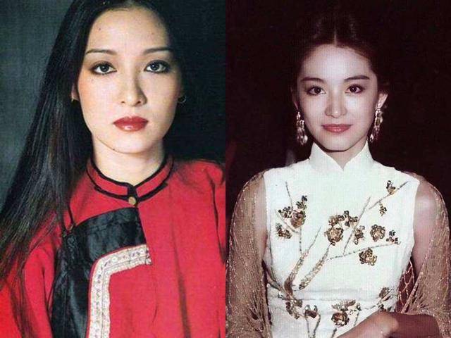 "林青霞之美像国画,剑眉星目间有大幅泼墨的富贵感,胡因梦就是小品