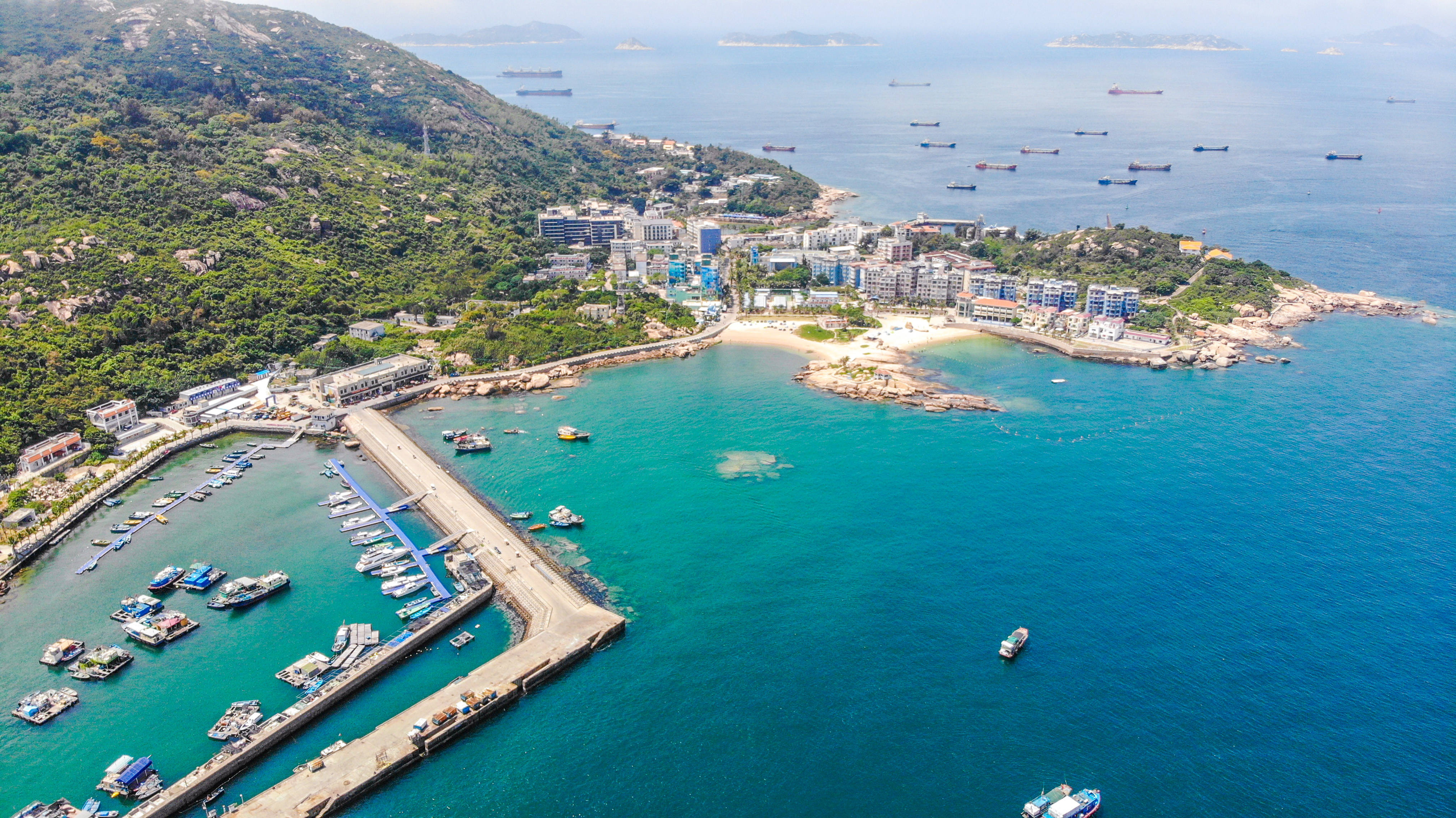 原创珠海外伶仃岛,水清沙幼椰风海韵,超适合夏日海岛游