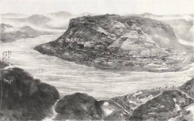 但替"山河"添锦绣——乐震文张弛2021艺术特展