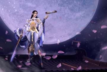 模特陈树cos王者荣耀露娜 神还原紫霞仙子