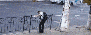 搞笑gif:说出来你们可能不信 我今天在路上捡了一个媳妇