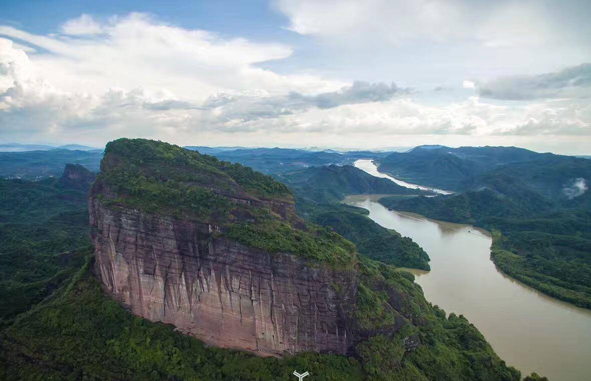 原创航拍广东丹霞山: 换个角度看中国全球首批世界地质公园