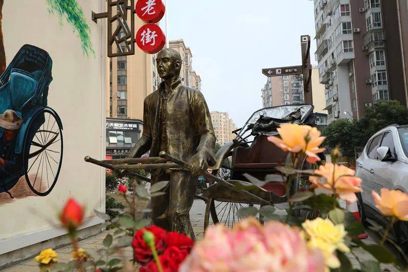 新津:多彩墙画,扮靓美丽新农村_老街