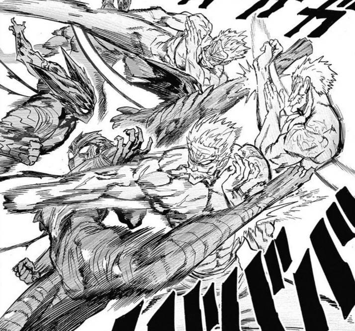 原创一拳超人饿狼压制邦古剑圣会只剩原子武士黄精诞生