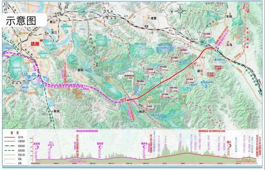 浙江深化"山海协作",实施"大花园"行动计划的标志性工程—杭衢铁路建