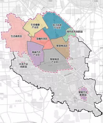 未来五年,亦庄将重点发展这4个片区!3条地铁线路有望全线贯通!