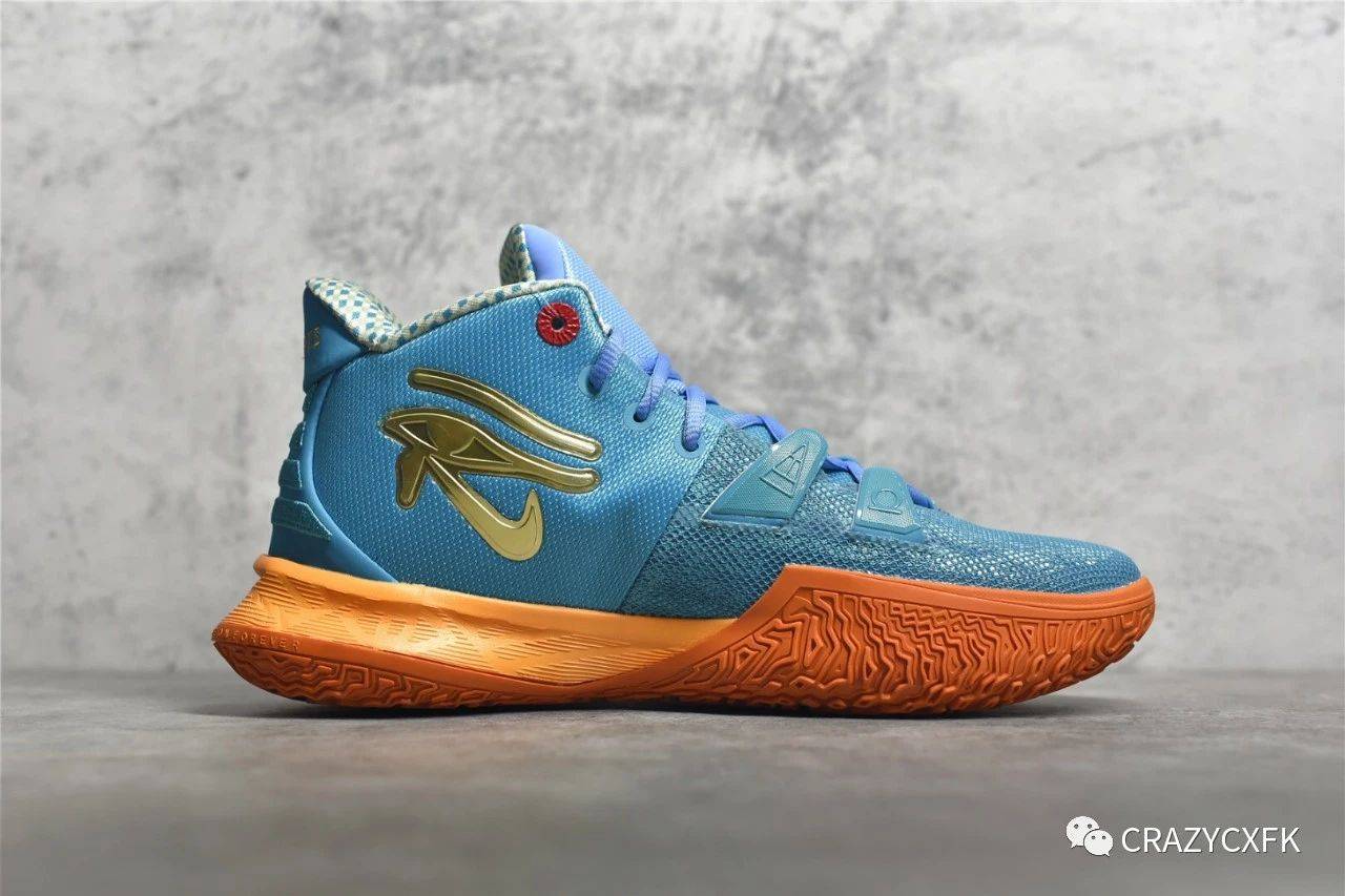 耐克欧文7代特殊联名nikekyrie7concepts荷鲁斯之眼篮球鞋评测