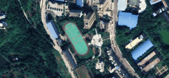 卫星上看重庆万州的七所大学三峡学院最为知名