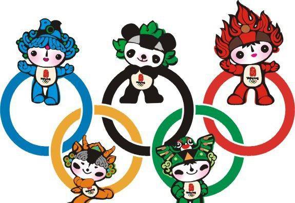 这让小编想起了2008年北京奥运会的福娃"北京欢迎你",这五个福娃简直