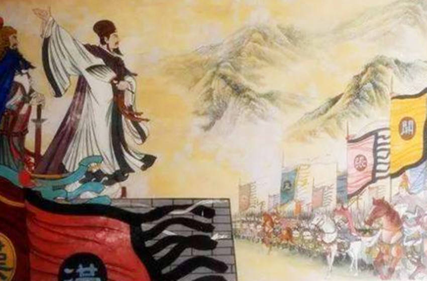 导读:赤壁大战之前,曹操和孙刘联军两军对峙.
