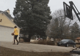 搞笑gif动图,狗熊很危险?在战斗民族眼里,它只是一个护工!