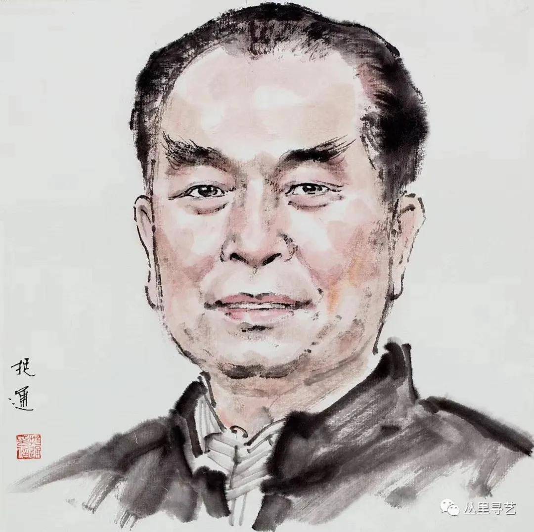 南海籍人物画家陈挺通尝谓余曰:"凡售画或参展,务必出示可代表自身