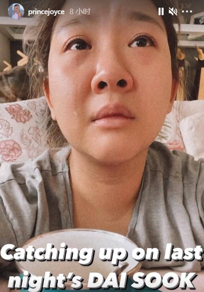 郑少秋女儿深夜崩溃,对镜头抹泪,憔悴模样惹人疼