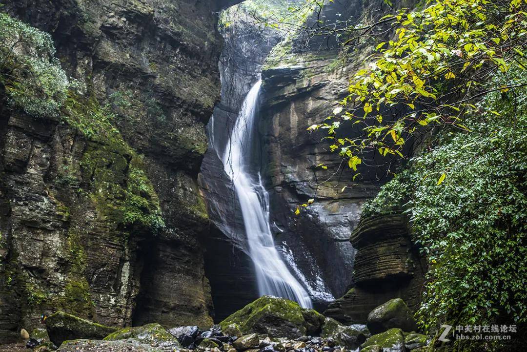 夏日避暑攻略四川广元鼓城山七里峡景区