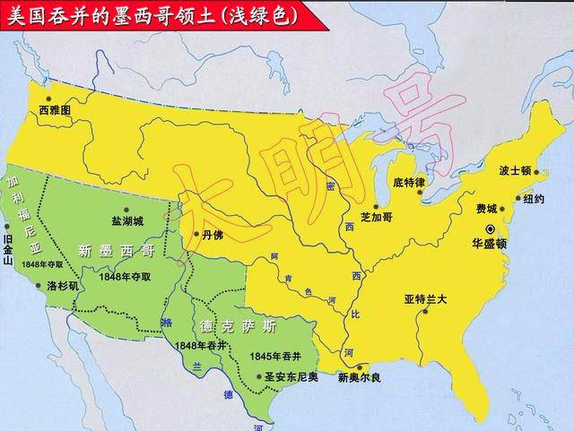 得克萨斯州,从墨西哥领土,到独立共和国,再到美国一个州_德克萨斯