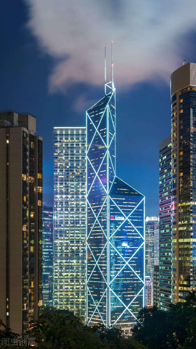 高367米香港最瞩目的摩天地标中银大厦灵感源自竹笋